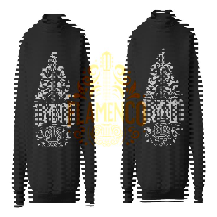 Flamenco スパニッシュギター フラメンコギターアート スウェットシャツ