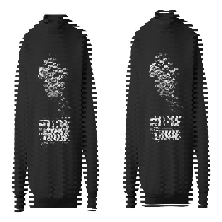 Follow The-Groove-Bass-Metal-Rock-Jazz-をフォローする スウェットシャツ