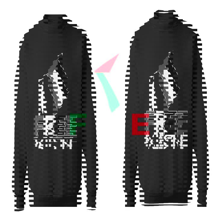 Free Palestine パレスチナ国旗 フリーガザtシャツ スウェットシャツ
