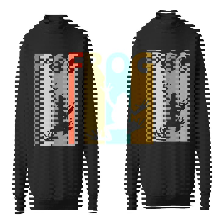 Frog カエル 動物 スウェットシャツ