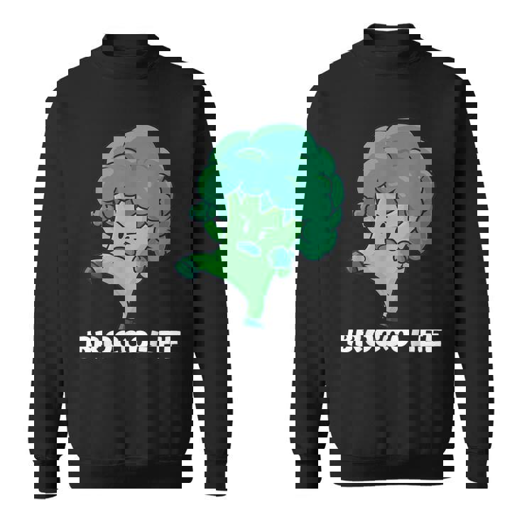 Brocco-Lee Punegetable Love ブロッコリー ビーガンダイエット スウェットシャツ