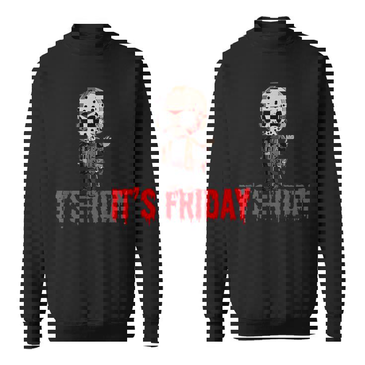 Friday 13Th ファニーハロウィンホラー スウェットシャツ