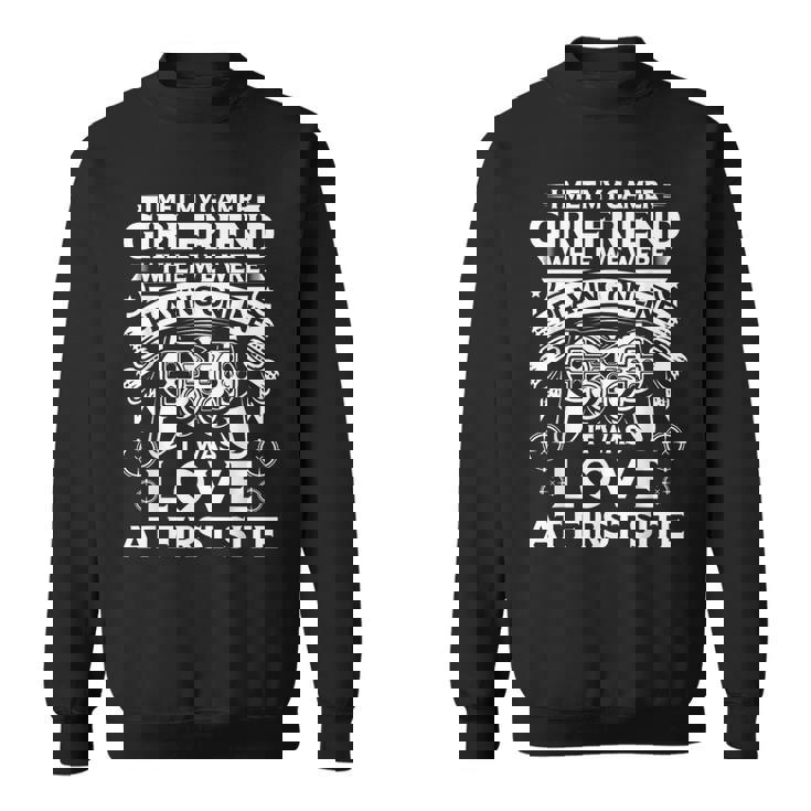 Gamer ボーイフレンド ミーム ビデオゲーム ティーンエイジャー ボーイズ メンズ スウェットシャツ