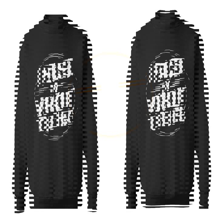 Gym Fitness Workout Motivation Humor Training スウェットシャツ