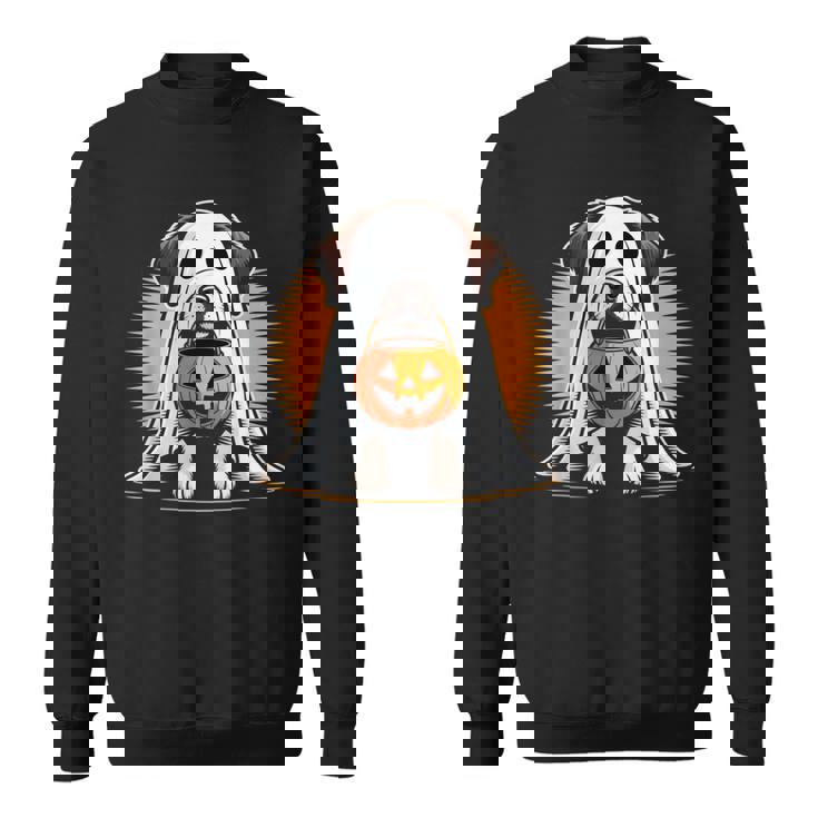 My Dog Is My Boo ハロウィン ゴーストドッグ メンズ レディース キッズ スウェットシャツ