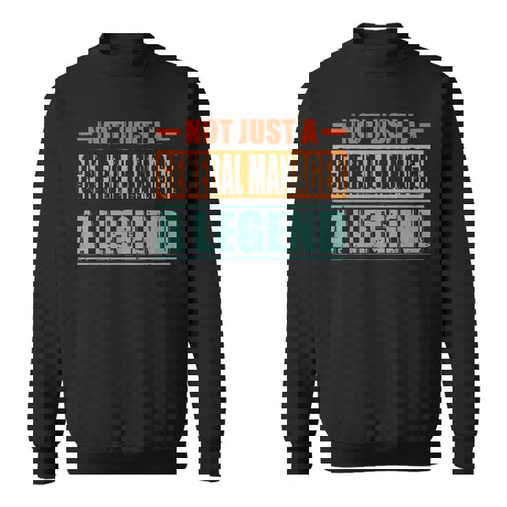 Quote Retro General Manager スウェットシャツ