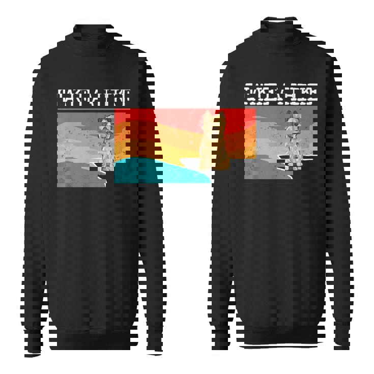 Take A Hike ケアンテリア グラフィック ハイキング スウェットシャツ