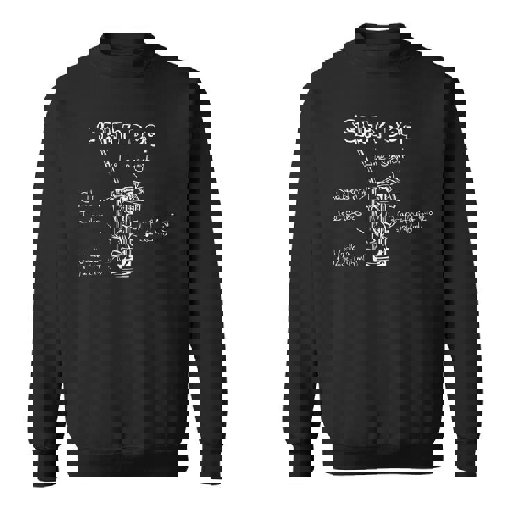 alty Dog カクテルパーティーデザイン オタク スウェットシャツ