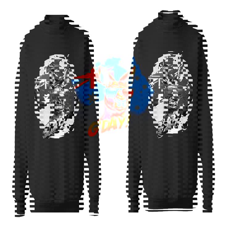 G'dayオーストラリアのお土産カンガルー。 スウェットシャツ