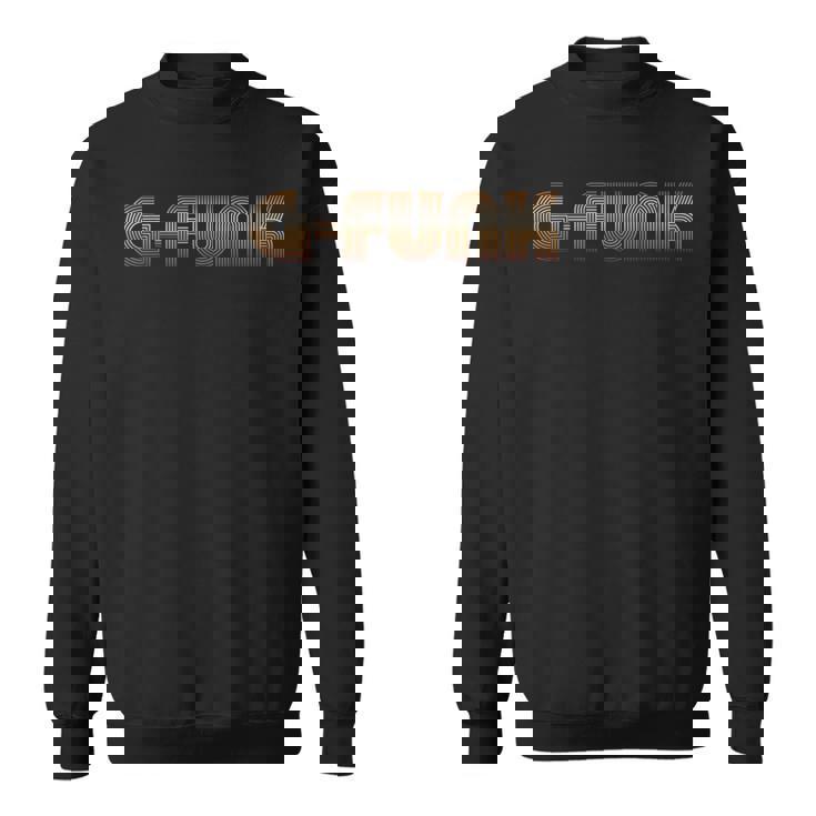 G-Funk 70年代のサウンドにインスパイアされたレトロヴィンテージ スウェットシャツ