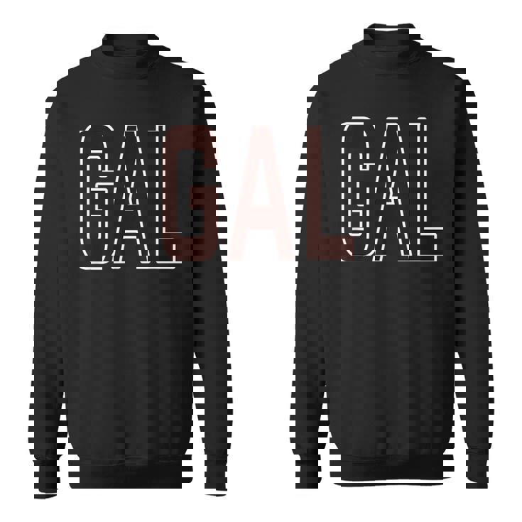 Gal ギャル【英語 文字】メッセージ 面白い デザイン スウェットシャツ