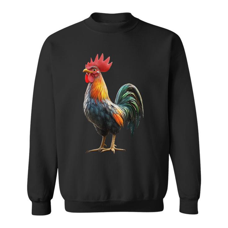 Gallo Pollo Papà Padre Pollaio Contadino Polli Felpa