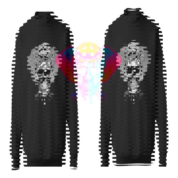 Game Overkull ピックルボール パドル ドリップグラフィック スウェットシャツ