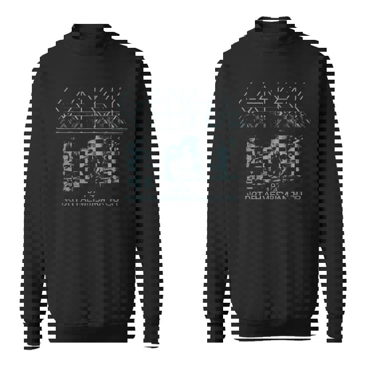 Genesis North American Tour 74 ロックバンドミュージック スウェットシャツ