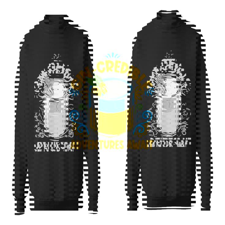 Gin And Tonicの言葉 ジンラバーズ ジングラスのジンドリンカー スウェットシャツ