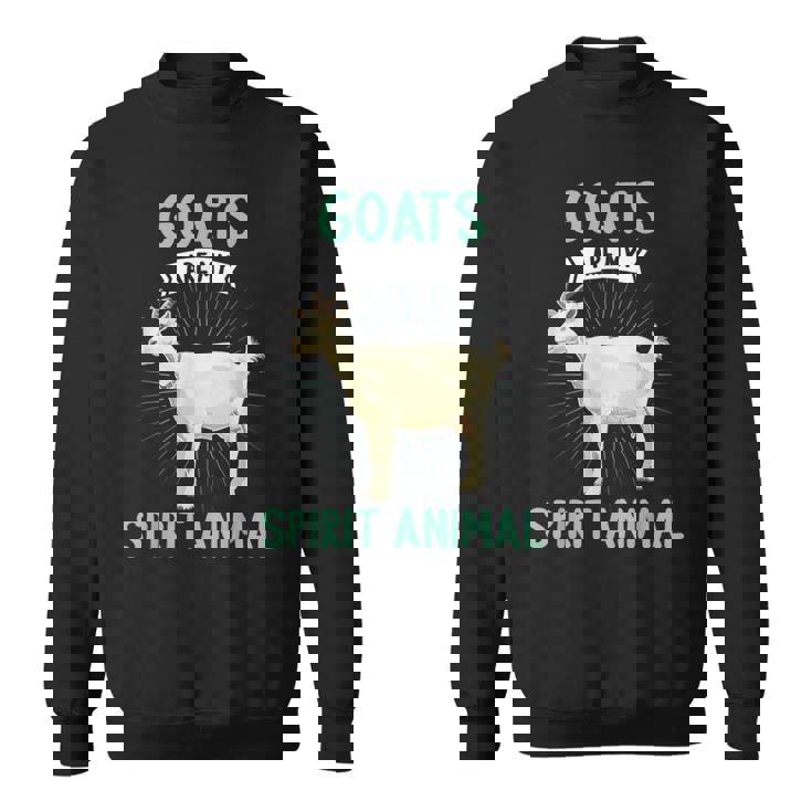 Goats Are Mypirit 動物ヤギ スウェットシャツ