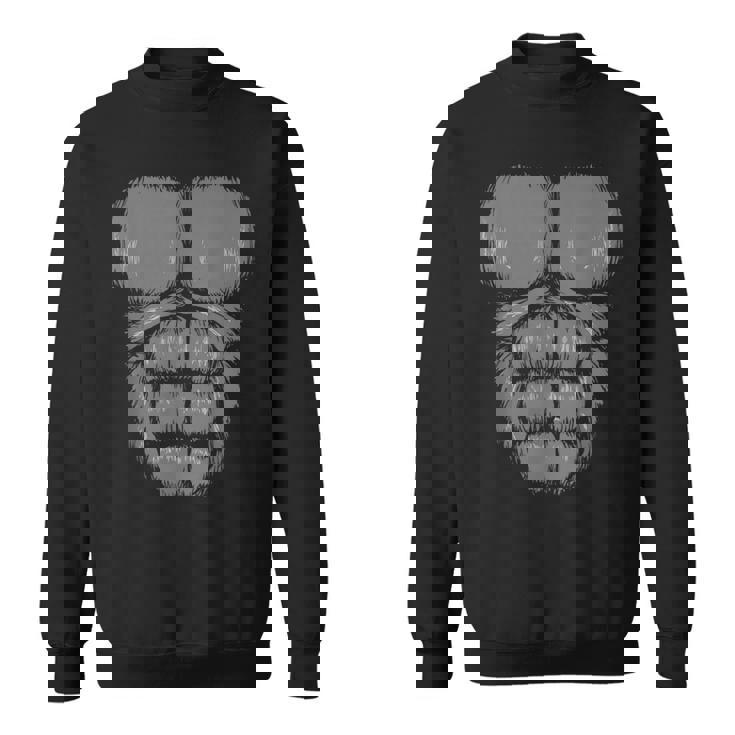 Gorilla チェスト 紙吹雪 カーニバル ファンシードレス ゴリラ スウェットシャツ