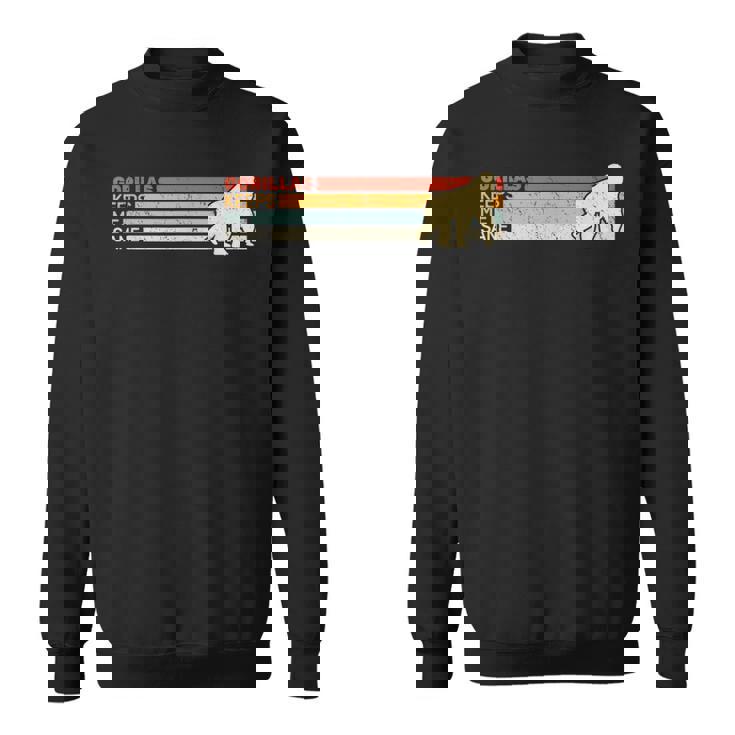 Gorillas Keep Meane Animal レディース ゴリラ ヴィンテージ 男性用 スウェットシャツ