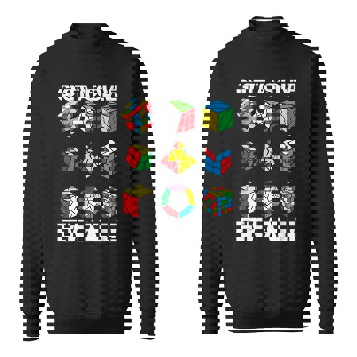 Gottaolve Em Allpeed Cuber パズルキューブ スピードキューブ スウェットシャツ
