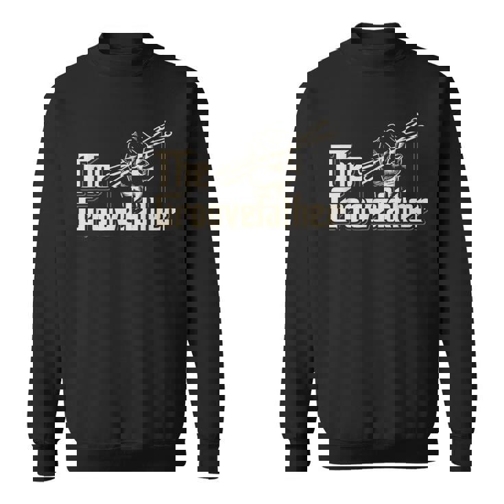 Groovefather ビンテージドラム ドラミング バンドドラマー スウェットシャツ