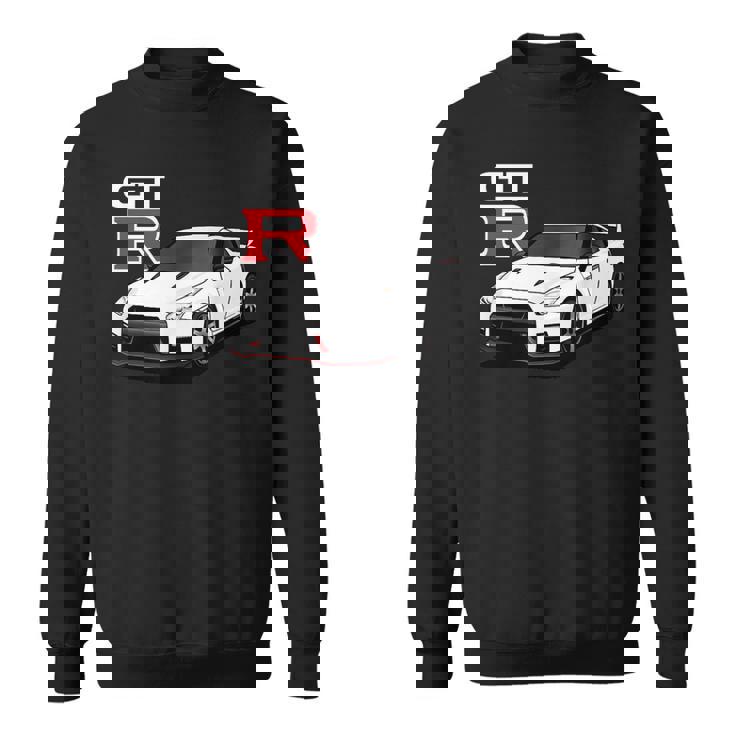 Gt R 35 Jdm ストリートレーシング ドラッグドリフト スポーツカー スウェットシャツ