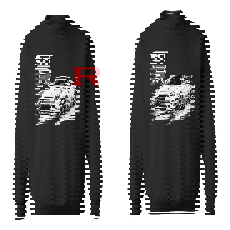 Gt R 35 Jdm ストリートレーシング ドラッグ ドリフト スポーツカー スウェットシャツ