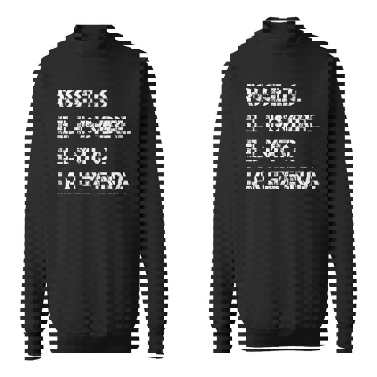 Hombre Nombre Rogelio El Hombre El Mito La Leyenda Camisa de entrenamiento