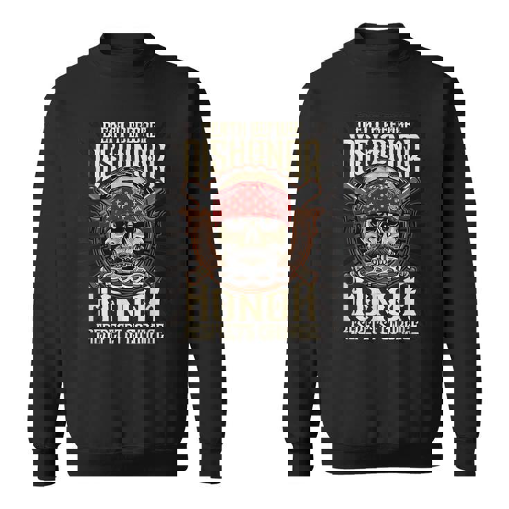 Honor Respect Courage メタルツール 真鍮ナックル スウェットシャツ