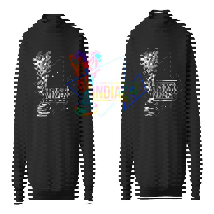 Indiaca キックバックゲームハンドシャトルコック スウェットシャツ