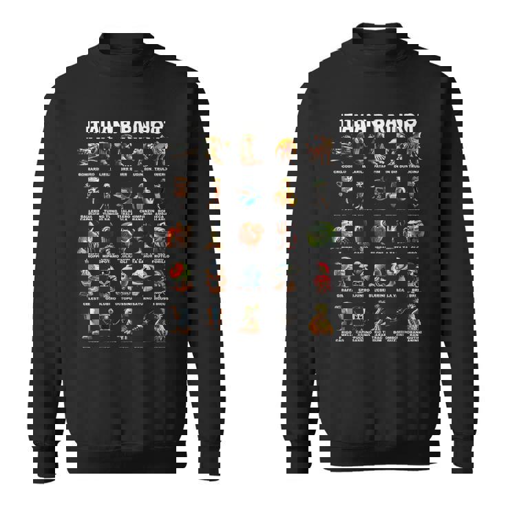 Italian Brain Rot Italian Brainrot Memes Sweatshirt | Mazezy UK