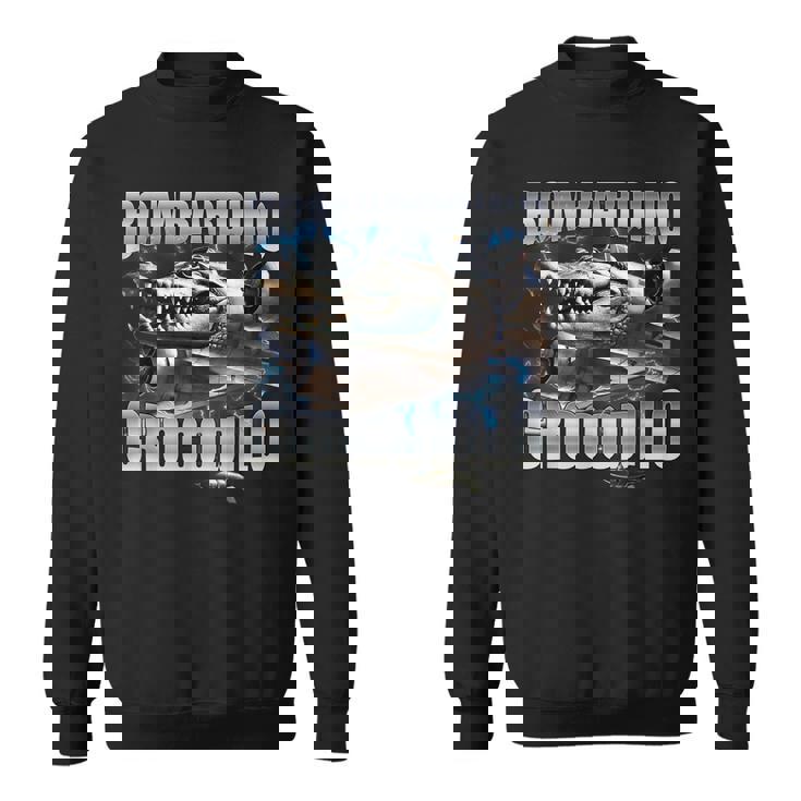 Italian Brainrot Bombardino Crocodilo スウェットシャツ