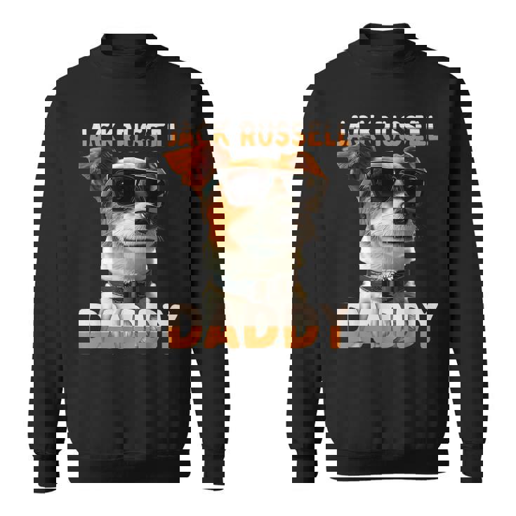 Jack Russell Daddyジャック・ラッセル・パパ・ヴァータグ・パパ・ジャック・ラッセル・テリア スウェットシャツ