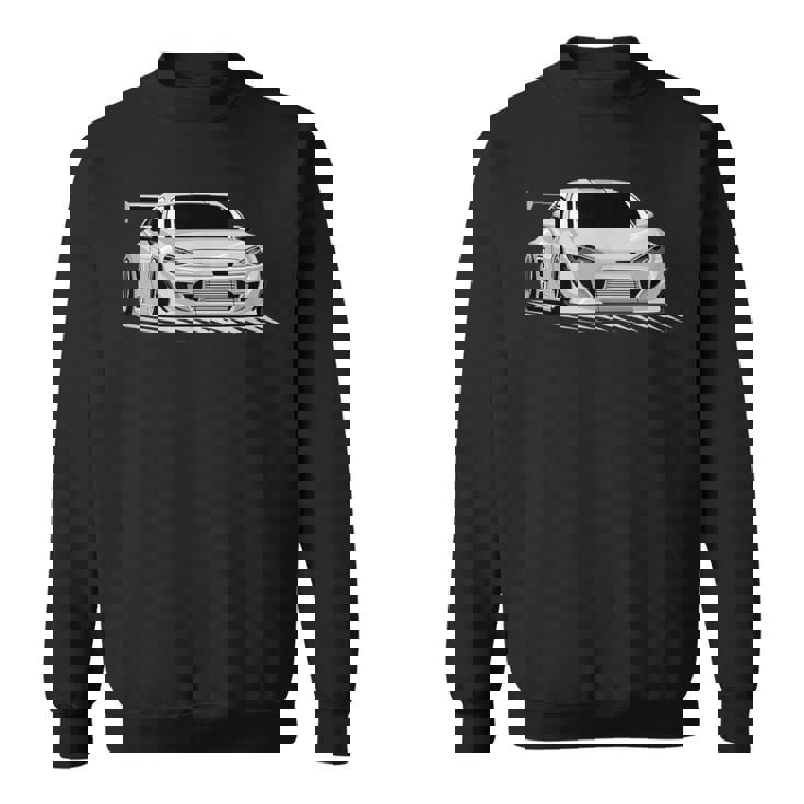 Jdm 86ドリフトスタンスイラストグラフィック。 スウェットシャツ