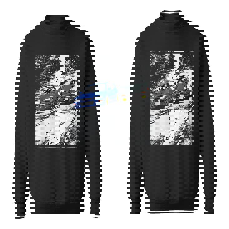 Jdm Cartreet Drift Race 86S Gc8 バージョン 6 アニメラリー スウェットシャツ