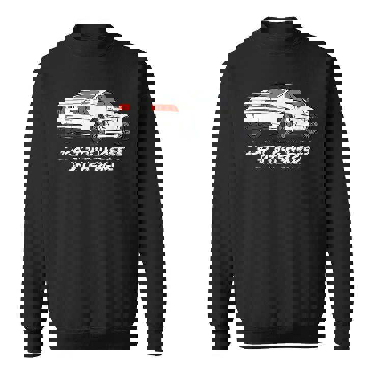 Jdm Mr2w20 おれは馬を後ろに持った スウェットシャツ