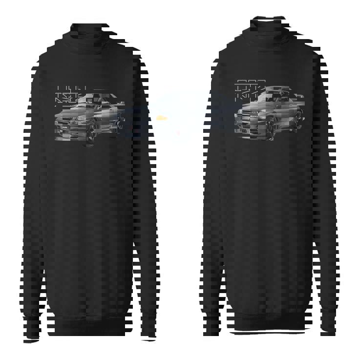 Jdm R32-Tune1 レースspec カー クラシック スウェットシャツ