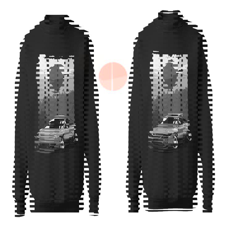 Jdm15 シルビアジャパン ドリフトカー ライジングサンチューニング スウェットシャツ