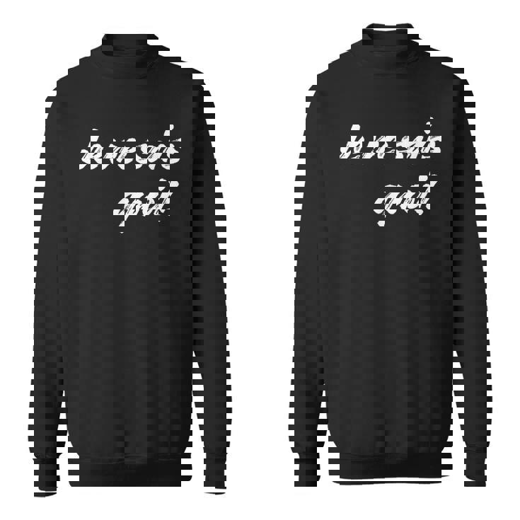 Je Neais Quoi おもしろフランス語引用句 フランス好き。 スウェットシャツ