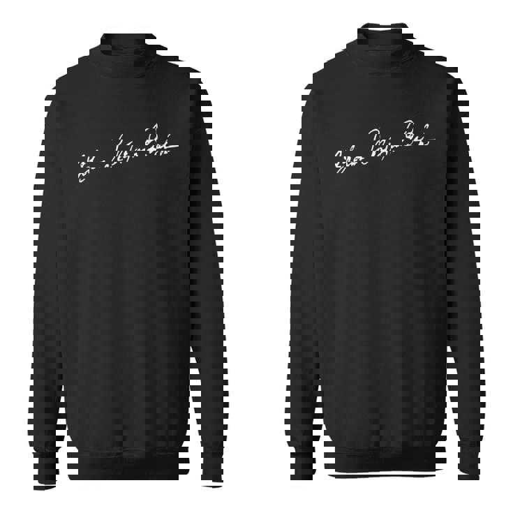 Johannebastian Bach シグネチャー スウェットシャツ