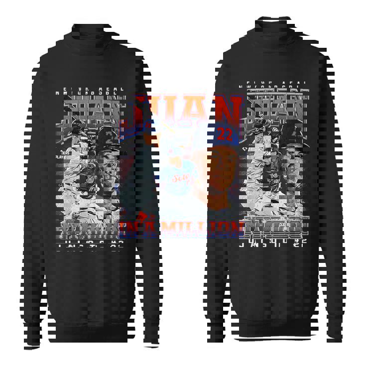 Juan In A Million Juanoto New York Baseball Mlbpa スウェットシャツ