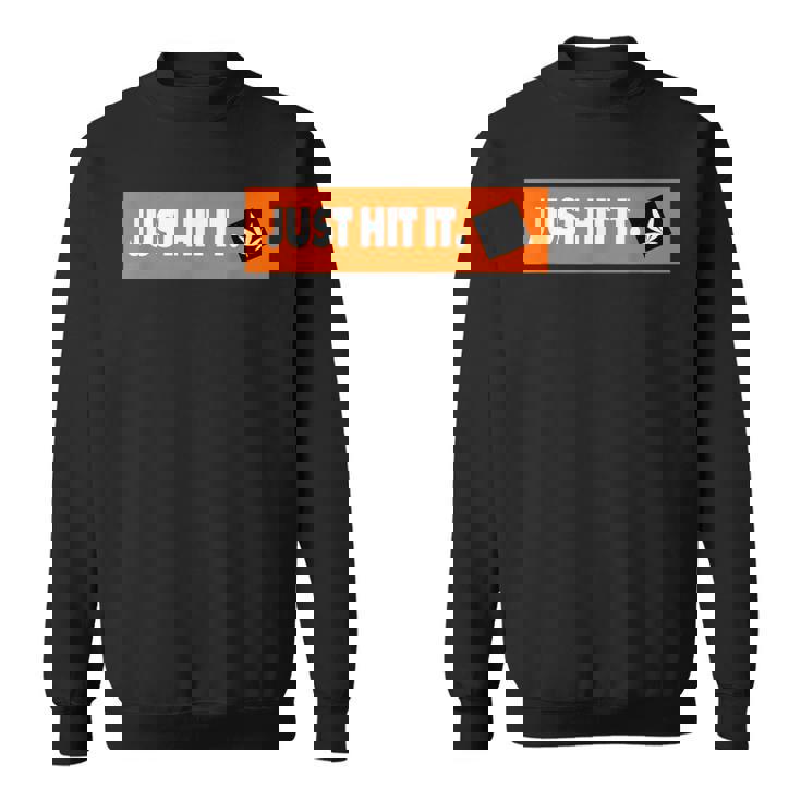 Just Hit It 420 マリファナ 大麻 雑草 喫煙 スウェットシャツ