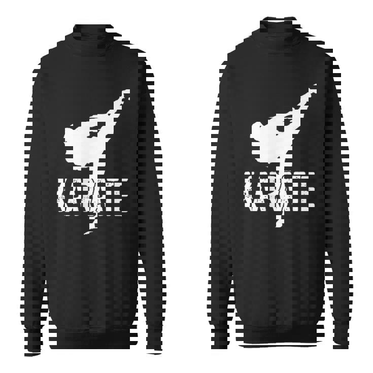 Karate Kick 空手キック松濤館、剛柔和道上地糸東極真流 スウェットシャツ