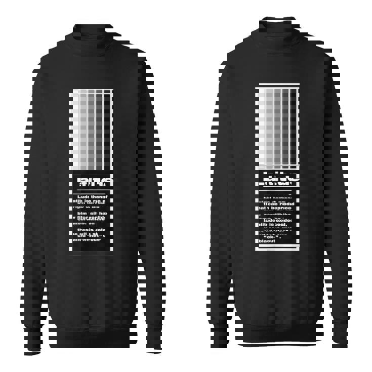 Kenko 写真用語「ラチチュード」［前面デザイン］ スウェットシャツ