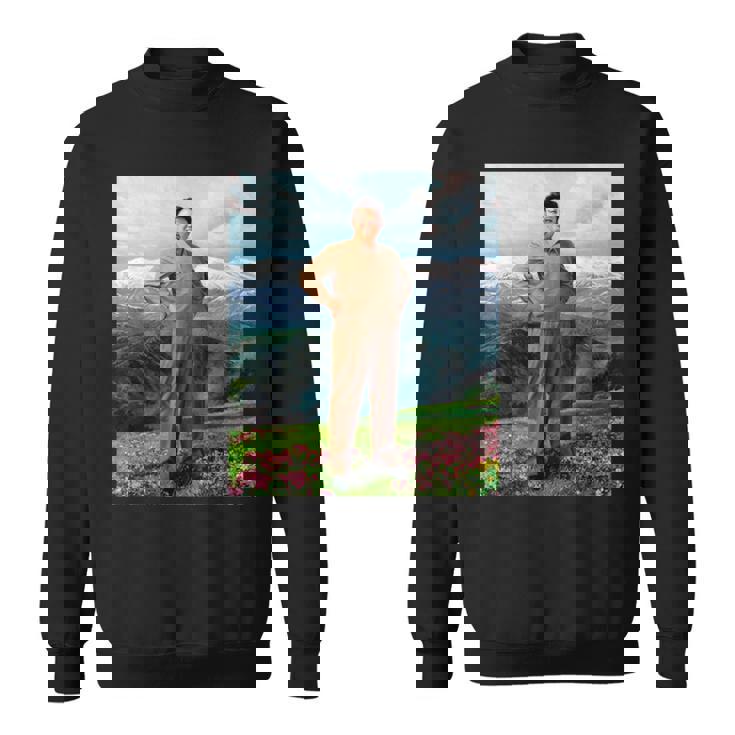 Kim Jong Il Kim Jong Un Humour North Korea スウェットシャツ