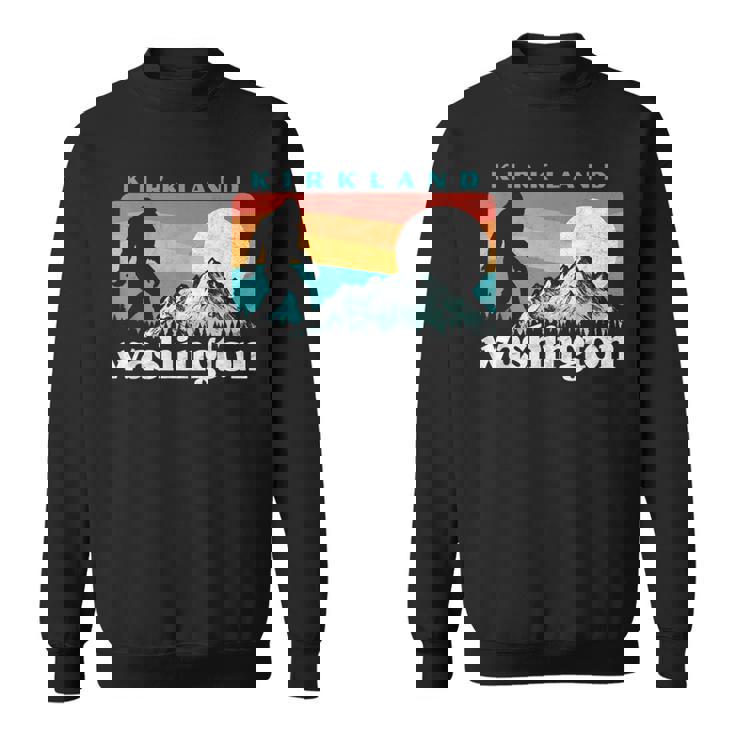 Kirkland Washington Retro 80S Bigfoot スウェットシャツ