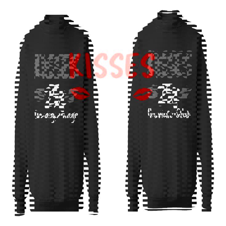Kisses 25 Imave For College バレンタインデー デザイナー スウェットシャツ