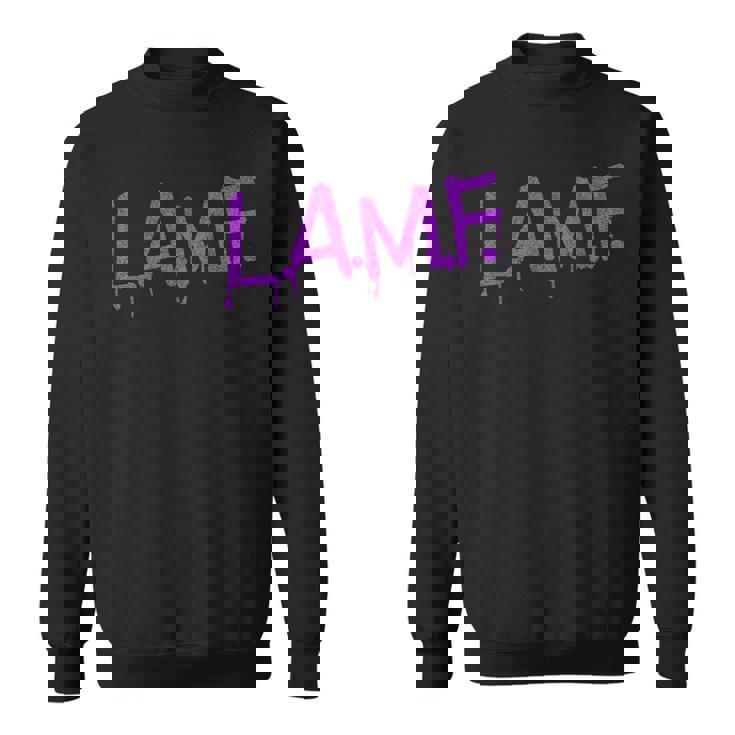 LAMF ラムパンクロックレトロデビーファンタイムサマーキャンプ スウェットシャツ