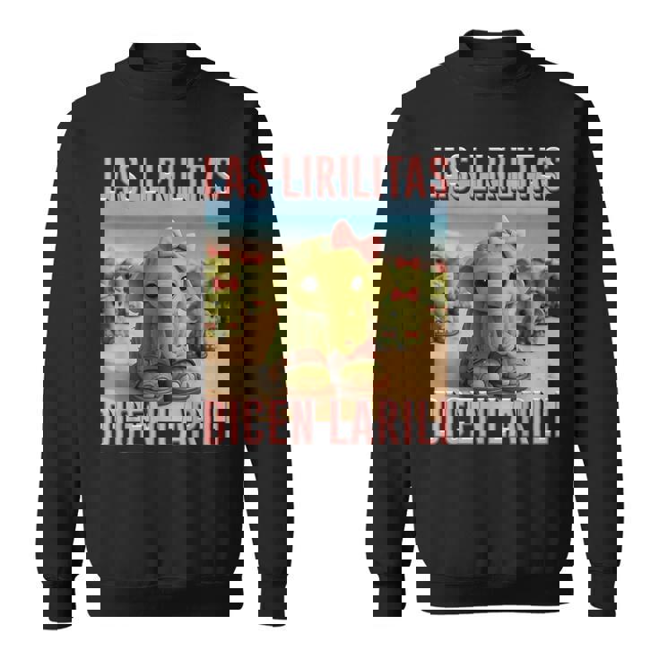 Las Lirilitas Dicen Larili イタリアン ブレイン モンスター Ai キッズ スウェットシャツ