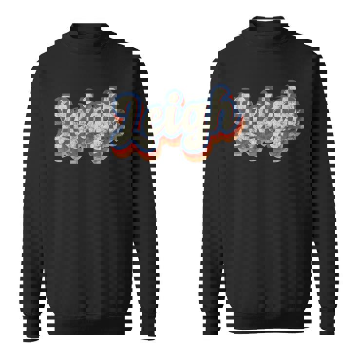 Leigh 名前入りシャツ カスタムレタリング 70年代 スウェットシャツ