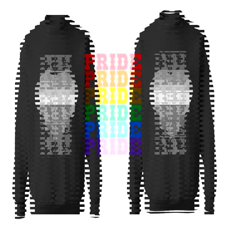 Lgbtq レインボーカラーのプライド スウェットシャツ